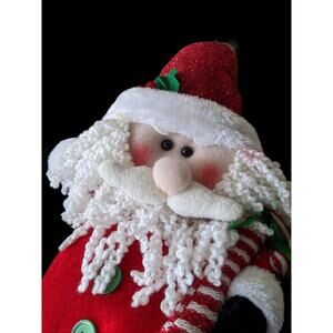 Standing Santa Claus Tall 23" Plush‎ Merry Christmas Stuffed Decoration Holiday